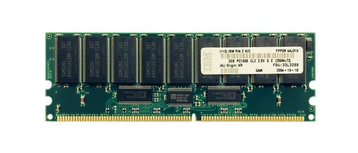 [33L3288] 33L3288 - IBM 2GB PC1600 DDR-200MHz ECC Registered CL2 184-Pin DIMM Memory Module