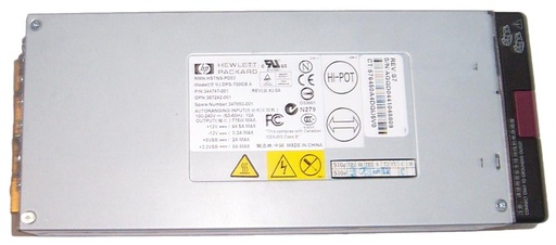 [347883001B] 347883001B - HP 775-Watts 100-240V AC Redundant Power Supply for ProLiant ML370 G4 Server