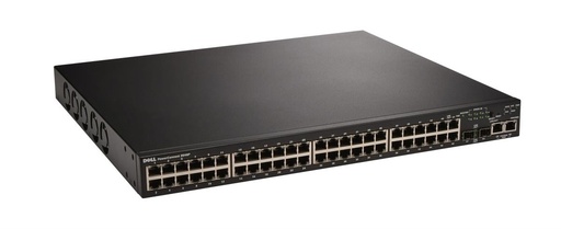 [3548P] 3548P - Dell PowerConnect 3548P 48-Ports x 10/100 PoE + 2 x shared SFP 10/100/1000 Managed Fast Ethernet Switch