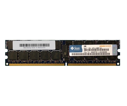 [371-4387] 371-4387 - Sun 8GB DDR2-667MHz PC2-5300 ECC Registered CL5 240-Pin DIMM 1.8V Dual Rank Memory Module