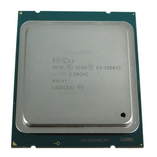 [00J6626] 00J6626 - IBM 2.80GHz 8.00GT/s QPI 25MB L3 Cache Socket FCLGA2011 Intel Xeon E5-2680 V2 10 Core Processor (Tray part)