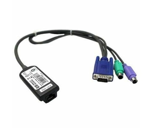[373035-B21] 373035-B21 - HP KVM CAT5 with Power Supply Interface Adapter