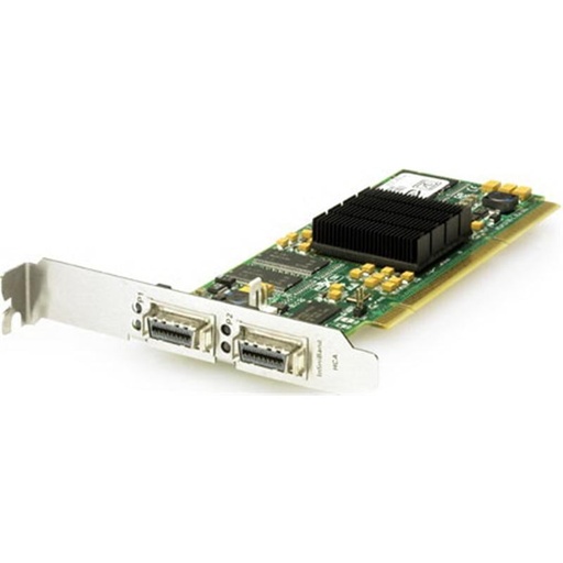 [374932-001] 374932-001 - HP NC570C PCI-X Dual-Port 4x 40GB/s Fabric Adapter Network Interface Card (NIC)