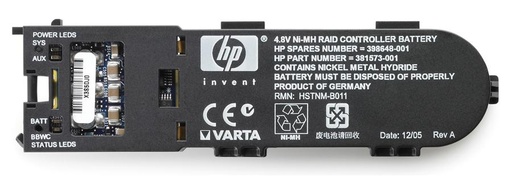 [381573-001] 381573-001 - HP 4.8v 500mah Smart Array Battery for P-Series Controllers without Cable