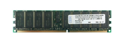 [38L5087] 38L5087 - IBM 2GB DDR-266MHz PC2100 ECC Registered CL2.5 184-Pin DIMM 2.5V Memory Module
