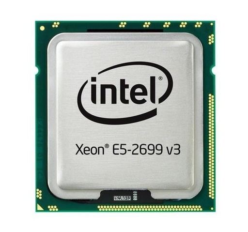 [00KJ033] 00KJ033 - IBM Intel Xeon 18 Core E5-2699V3 2.3GHz 45MB L3 Cache 9.6GT/S QPI Speed Socket FCLGA2011-3 22NM 145W Processor