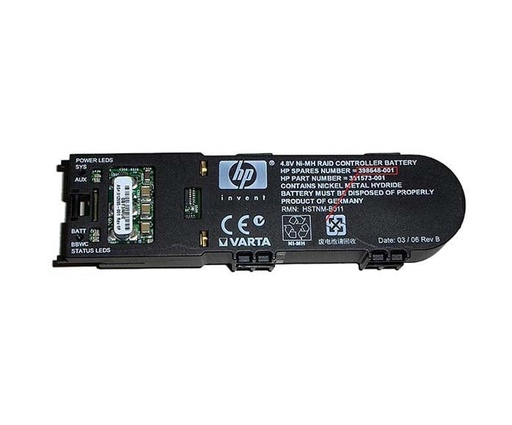 [398648-001] 398648-001 - HP 4.8v 500mah Smart Array Battery for P-Series Controllers without Cable