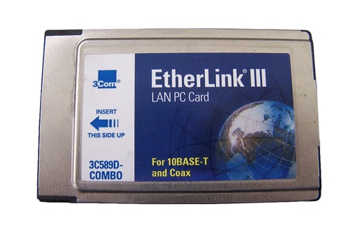 [3C589DC] 3C589DC - 3Com EtherLink III 10Base-T & Coaxial LAN Combo Ethernet Network Card