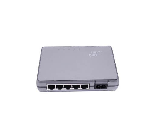 [3CFSU05] 3CFSU05 - 3Com 5-Port 10100Mbps Auto Speed Sensing Fast Ethernet Switch