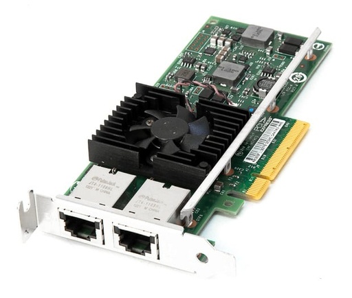 [3DFV8] 3DFV8 - Dell Intel X540-T2 Dual-Ports RJ-45 10Gb/s 10GBase-T 10 Gigabit Ethernet PCI-Express 2.1 x8 Converged Network Adapter