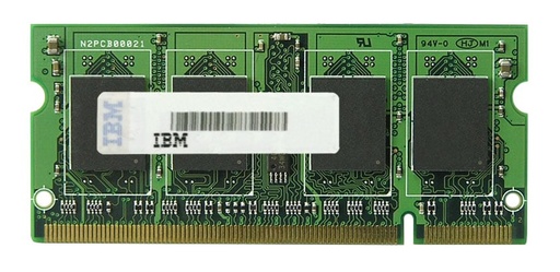 [40R3389] 40R3389 - IBM 1GB DDR2-667MHz PC2-5300 non-ECC Unbuffered CL5 200-Pin SoDimm 1.8V Memory Module