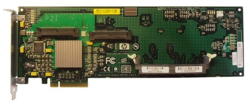 [411510-001] 411510-001 - HP Smart Array E200 PCI-Express 8-Port Serial Attached SCSI / SAS RAID Controller Card with 128MB Cache Memory