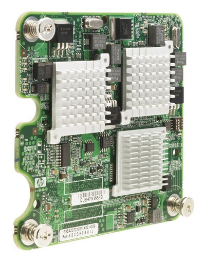 [416585-001] 416585-001 - HP NC325M PCI-Express Quad Port Gigabit Ethernet Network Interface Card (NIC) for HP c-Class Blade Server