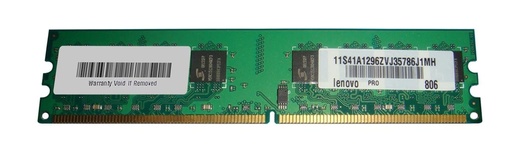 [41A1296] 41A1296 - IBM 1GB DDR2-667MHz PC2-5300 non-ECC Unbuffered CL5 240-Pin DIMM 1.8V Memory Module