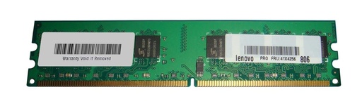 [41X4256] 41X4256 - IBM 1GB DDR2-667MHz PC2-5300 non-ECC Unbuffered CL5 240-Pin DIMM 1.8V Memory Module
