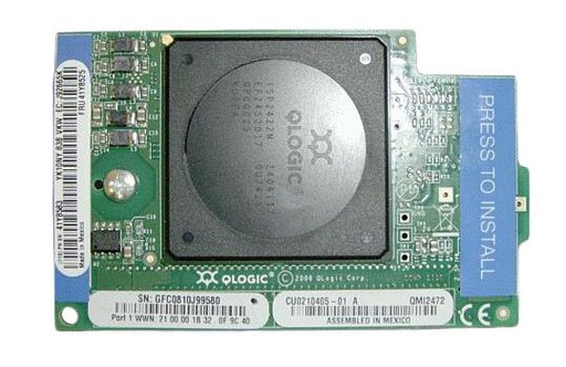 [41Y8525] 41Y8525 - IBM QLOGIC 4GB Dual Port Fibre Channel EXPANSION Card for BladeCenter