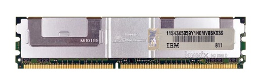 [43X5059] 43X5059 - IBM 1GB DDR2-667MHz PC2-5300 Fully Buffered CL5 240-Pin DIMM 1.8V Memory Module