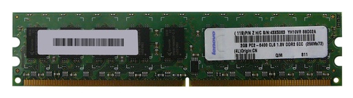 [43X5063] 43X5063 - IBM 2GB DDR2-800MHz PC2-6400 non-ECC Unbuffered CL6 240-Pin DIMM 1.8V Memory Module