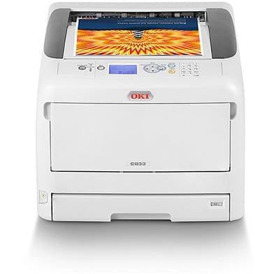 [46550706BO] 46550706BO - OKI C833dn Box Opened A3 Color LED Laser Printer