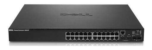 [469-3419] 469-3419 - Dell PowerConnect 5524P 24-Ports 10/100/1000Base-T PoE Layer-3 Managed Gigabit Ethernet Switch with 2 10-Gigabit SFP+ Ports