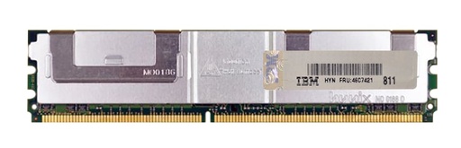 [46C7421] 46C7421 - IBM 1GB DDR2-667MHz PC2-5300 Fully Buffered CL5 240-Pin DIMM 1.8V Single Rank Memory Module