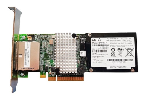 [46C8931] 46C8931 - IBM ServeRAID M5025 SAS SATA Controller with Battery