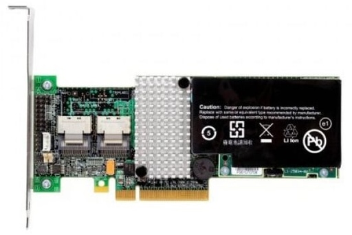 [46M0851] 46M0851 - IBM ServeRAID M5015 PCI-Express 2.0 X8 SAS SATA RAID Controller with Battery