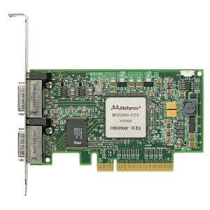 [483513-B21] 483513-B21 - HP InfiniBand 4X DDR PCI-Express 0 Memory Dual Port HCA