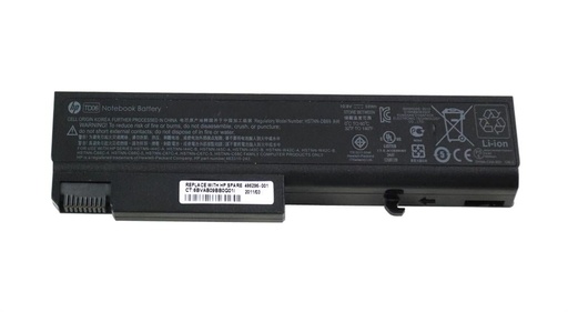 [486296-001] 486296-001 - HP Notebook Battery 2550 mAh Lithium Ion (Li-Ion) 14.4 V DC