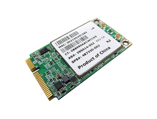 [487330-002] 487330-002 - HP Broadcom 4322AGN PCI-Express Mini PCI 802.11a/b/g Wireless Lan (WLAN) Network Adapter