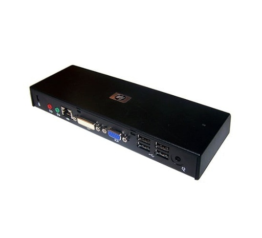 [497652-001] 497652-001 - HP USB 2.0 Docking Station Audio VGA DVI Network USB Adapter New other