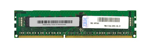 [49Y1561] 49Y1561 - IBM 4GB DDR3-1600MHz PC3-12800 ECC Registered CL11 240-Pin DIMM 1.35V Low Voltage Single Rank Memory Module