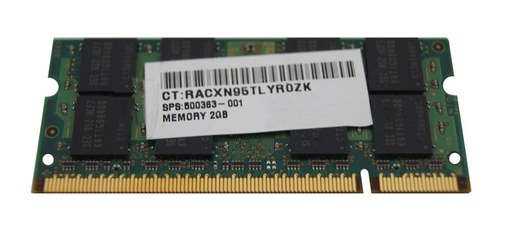 [500363-001] 500363-001 - HP 2GB DDR2-800MHz PC2-6400 non-ECC Unbuffered CL6 240-Pin DIMM 1.8V Memory Module