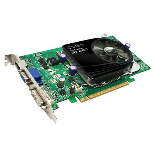 [01GP31226LR] 01GP31226LR - EVGA GeForce GT220 1GB 128-Bit DDR3 PCI Express 2.0 x16 DVI VGA HDMI Video Graphics Card