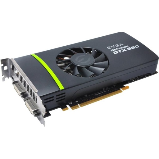 [01G-P3-1463-KR] 01G-P3-1463-KR - EVGA GeForce GTX 560 SuperClocked 1GB 256-Bit GDDR5 PCI Express 2.0 x16 HDCP Ready SLI Sup-Port mini-HDMI/ Dual DVI Video G