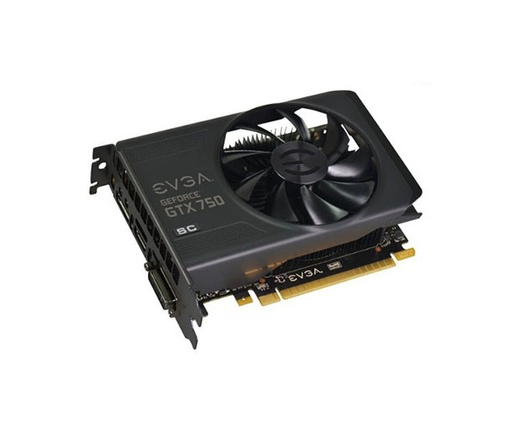 [01G-P4-2753-KR] 01G-P4-2753-KR - EVGA GeForce GTX 750 SuperClocked 1GB GDDR5 128-Bit DVI-I HDMI DisplayPort PCI Express 3.0 x16 Video Graphics Card