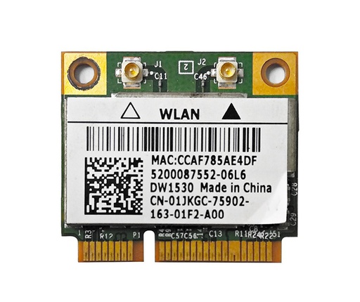 [01JKGC] 01JKGC - Dell WiFi Card Broadcom Mini PCI-Express 802.11a/b/g/n Latitude E6520