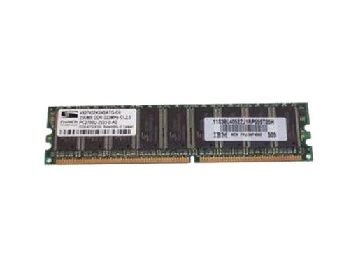 [01K1139] 01K1139 - IBM 256MB PC100 100MHz non-ECC Unbuffered CL2 168-Pin DIMM Memory Module