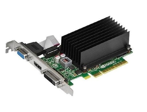 [02G-P3-1733-KR] 02G-P3-1733-KR - EVGA GeForce GT 730 2GB DDR3 64-bit PCI Express 2.0 DVI/ HDMI Video Graphics Card (Low Profile/ Passive)