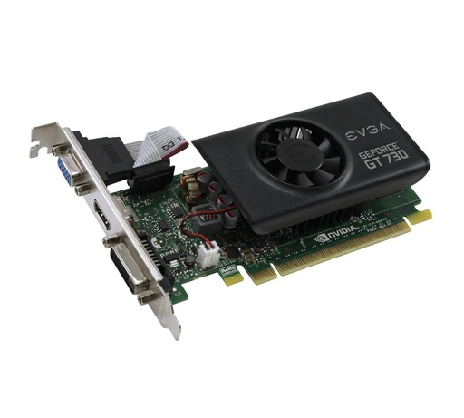 [02G-P3-3733-KR] 02G-P3-3733-KR - EVGA Nvidia GeForce GT 730 2GB GDDR5 64-Bit PCI Express 2.0 Video Graphics Card