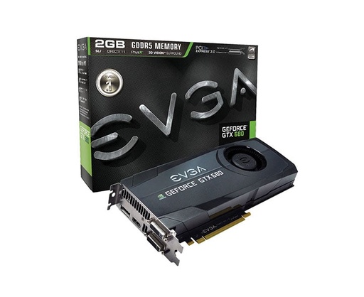 [02G-P4-2680] 02G-P4-2680 - EVGA GeForce GTX 680 2GB 256-Bit GDDR5 PCI Express Graphics Card