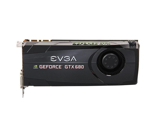 [02G-P4-2680-KR] 02G-P4-2680-KR - EVGA Geforce GTX 680 2GB GDDR5 256-bit PCI Express 3.0 x16 Dual-Link DVI Supported HDMI DisplayPort HDCP Ready SLI Supported Video Gr