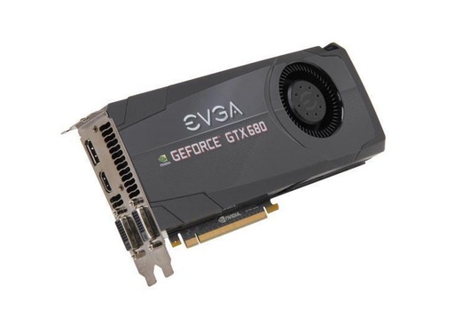 [02G-P4-2684-A1] 02G-P4-2684-A1 - EVGA GeForce GTX 680 2GB GDDR5 256-Bit PCI Express 3.0 x16 Dual DVI/ HDMI/ DisplayPort/ HDCP Ready/ SLI Ready Video Graphics Card