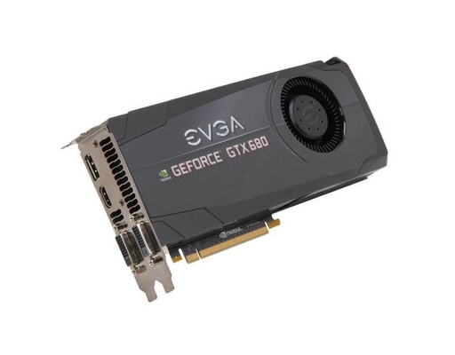 [02G-P4-2684-KR] 02G-P4-2684-KR - EVGA GeForce GTX 680 2GB GDDR5 256-Bit PCI Express 3.0 x16 Dual DVI HDMI DisplayPort HDCP Ready SLI Ready Video Graphics Card