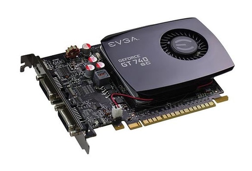 [02G-P4-2742-KR] 02G-P4-2742-KR - EVGA GeForce GT 740 Superclocked Single Slot 2GB DDR3 Graphics Cards