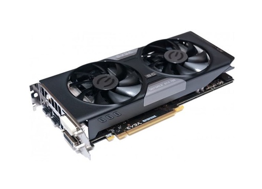 [02G-P4-2760-L1] 02G-P4-2760-L1 - EVGA GeForce GTX 760 2GB 256-Bit GDDR5 PCI Express 3.0 x16 Dual DVI HDMI DisplayPort SLI Support Video Graphics Card