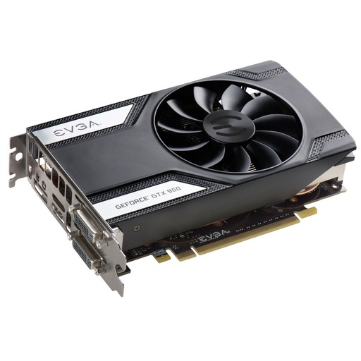 [02G-P4-2962-KR] 02G-P4-2962-KR - EVGA GeForce GTX 960 Superclocked Gaming ACX 2.0 2GB GDDR5 128bit PCI-E 3.0 16x Graphic Card