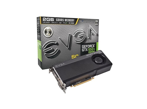 [02G-P4-3657-L1] 02G-P4-3657-L1 - EVGA GeForce GTX 650 Ti Boost 2GB GDDR5 192-Bit PCI Express 3.0 x16 Dual DVIHDMI Display Port SLI Supported Video Graphics Card