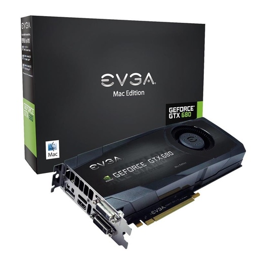 [02G-P4-3682-KR] 02G-P4-3682-KR - EVGA GeForce GTX680 2GB GDDR5 DisplayPort DVI-I, DVI-D HDMI Graphics Card for Mac