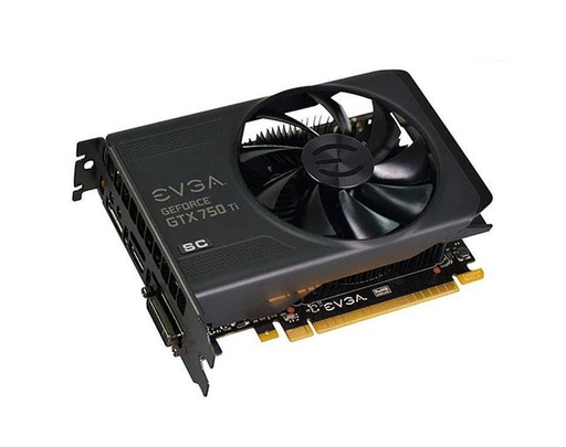 [02G-P4-3753-A1] 02G-P4-3753-A1 - EVGA GeForce GTX 750 Ti SuperClocked 2GB GDDR5 128-Bit PCI Express 3.0 x16 DVI-I/ HDMI/ DisplayPort Video Graphics Card